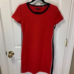 Body con tee shirt dress
